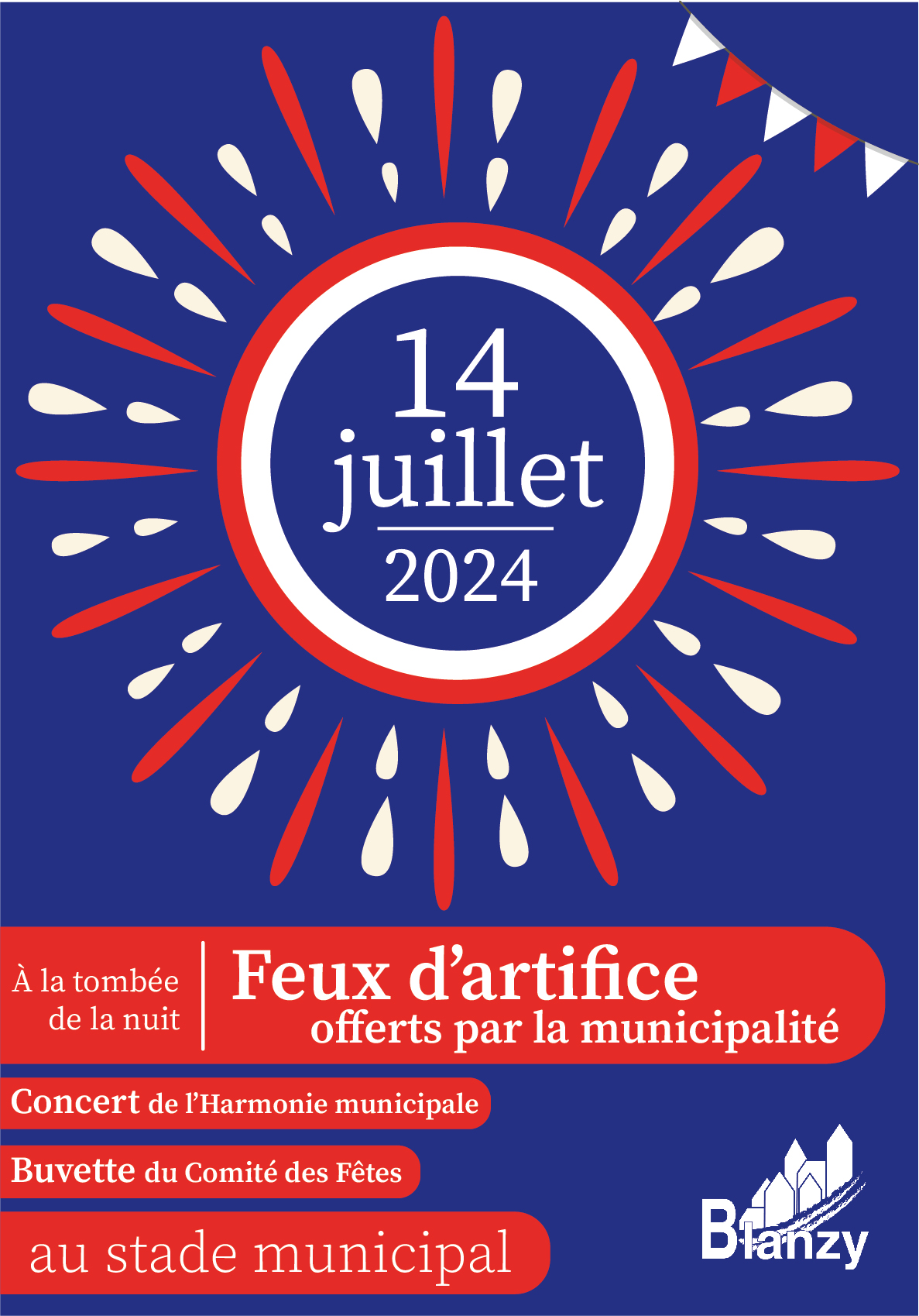 14 juillet 2024 feux artifice blanzy