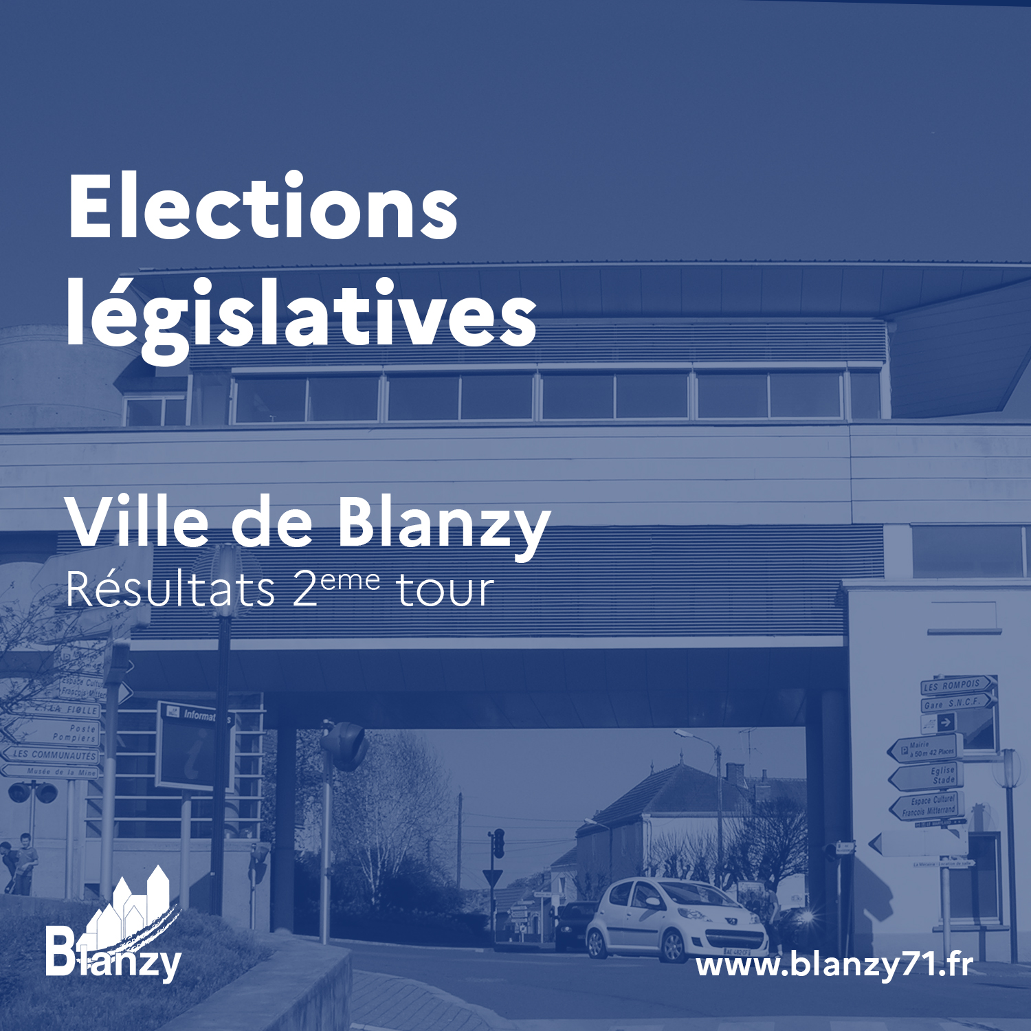 élections législatives 2eme tour Blanzy