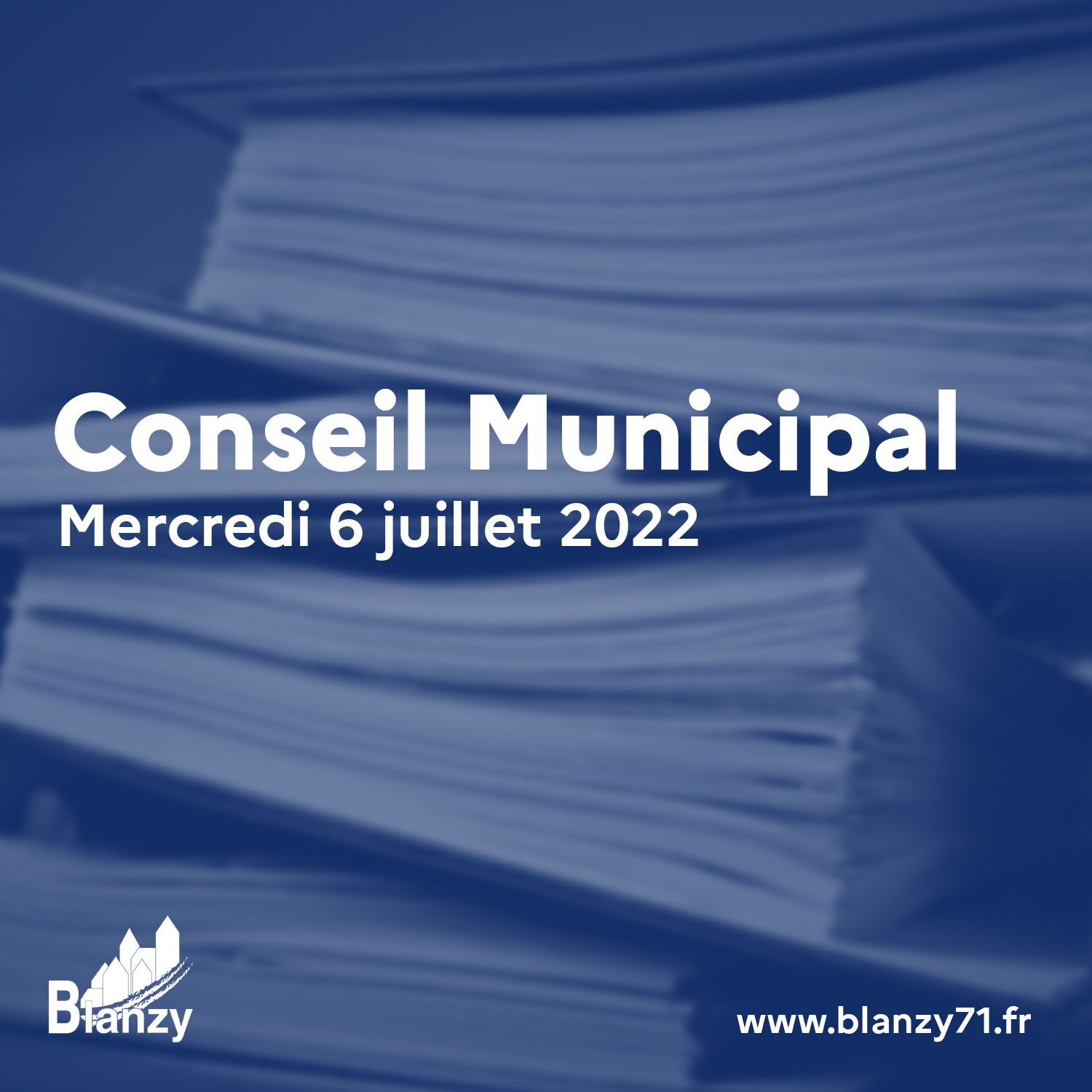 Conseil Municipal du 6 juillet 2022