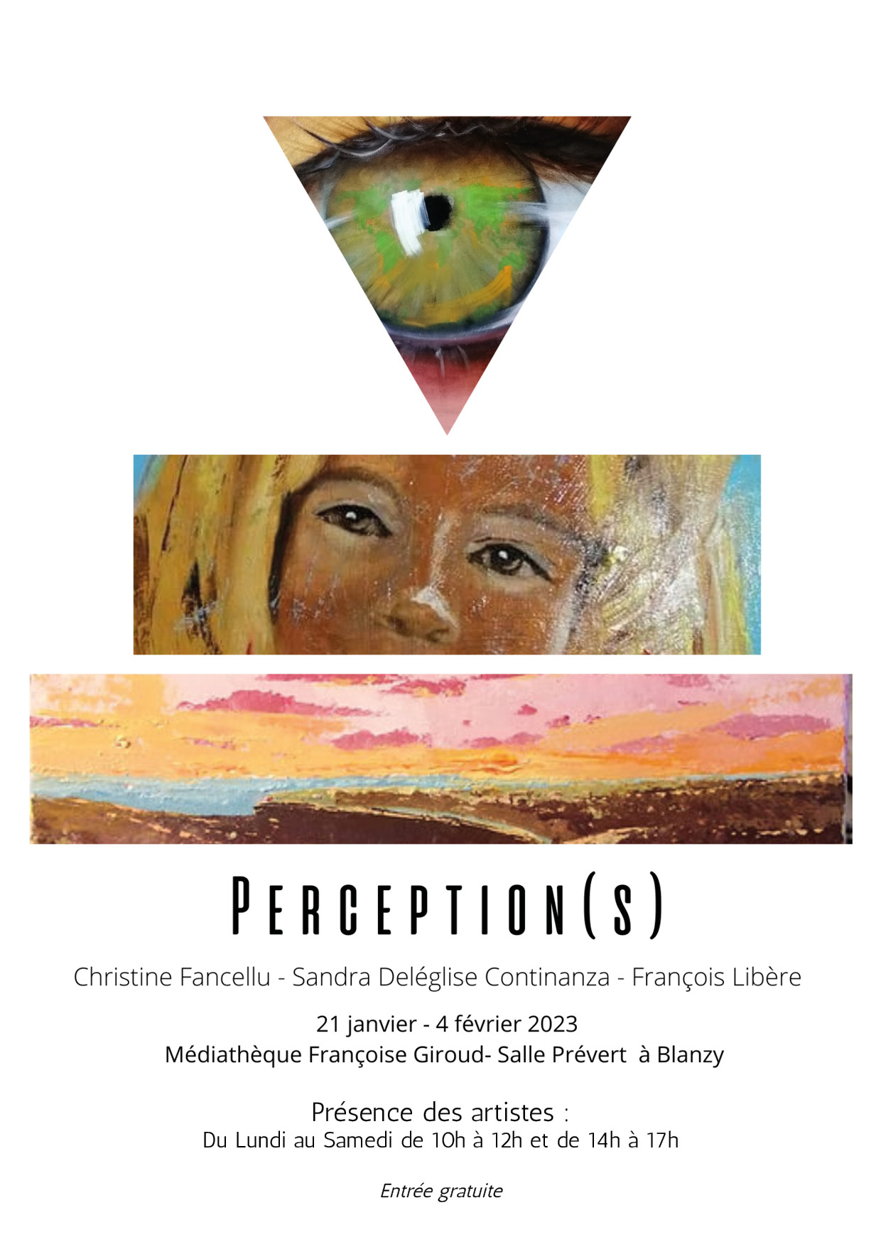 exposition perception(s) Libère Fancellu Deleglise-Continanza