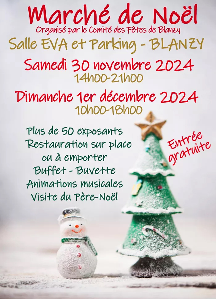 Marché de Noël Blanzy 2025