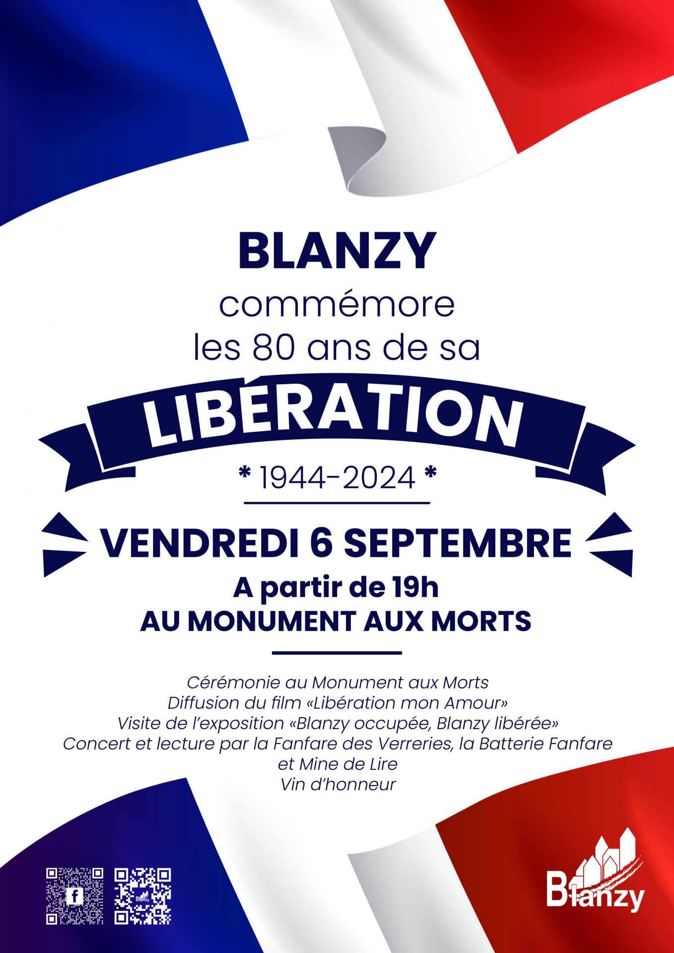 Commémoration libération de Blanzy 2024